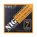 Ficha técnica e caractérísticas do produto Encordoamento Nig Para Violão Náilon 7 Cordas Tensão Alta