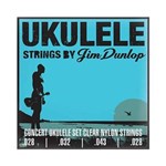 Ficha técnica e caractérísticas do produto Encordoamento Nylon Dunlop DUY302 Ukulele Concerto