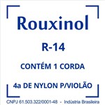 Encordoamento NYLON Encapada PRATA(R58) C/BO - Rouxinol