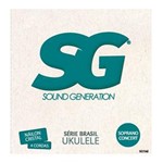 Ficha técnica e caractérísticas do produto Encordoamento Nylon para Ukulele Soprano Concert Cx C/6 Sg