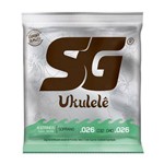 Ficha técnica e caractérísticas do produto Encordoamento Nylon para Ukulele Soprano - SG