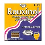 Ficha técnica e caractérísticas do produto Encordoamento P/ Cavaquinho Elétrico Acústico Rouxinol E51
