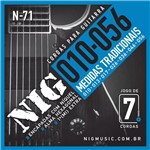 Ficha técnica e caractérísticas do produto Encordoamento P/ Guitarra NIG N71 7 Cordas 0.10-0.56 - EC0070 - Nig Strings
