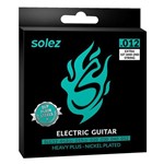 Ficha técnica e caractérísticas do produto Encordoamento P/ Guitarra -- Tensão Pesada -- 012 -- SOLEZ - SLG12 -- 1 e 2 Cordas Extras