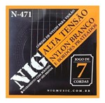 Ficha técnica e caractérísticas do produto Encordoamento P/ Violão 7 Cordas Nig Nylon C/ Bolinha N-471