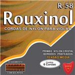 Ficha técnica e caractérísticas do produto Encordoamento P/VIOLAO NYLON CR/PRAT.C/BOLIN Unidade Rouxinol