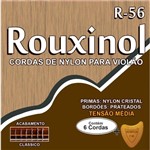 Ficha técnica e caractérísticas do produto Encordoamento P/VIOLAO NYLON CR/PRATEADA - Rouxinol