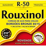 Ficha técnica e caractérísticas do produto Encordoamento P/ Violão Rouxinol R50 Bronze C/Bolinha