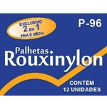 Ficha técnica e caractérísticas do produto Encordoamento Palheta Rouxinylon Colorida Rouxinol Pct.C/12