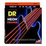 Ficha técnica e caractérísticas do produto Encordoamento para Baixo Dr Nob5-45 Neon Orange 5 Cordas