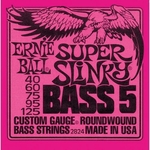 Ficha técnica e caractérísticas do produto Encordoamento Para Baixo Ernie Ball 5 Cordas Super Slinky 040 2824