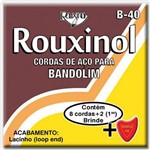 Ficha técnica e caractérísticas do produto Encordoamento para Bandolim Rouxinol R40/B40