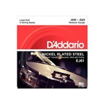 Encordoamento para Banjo D'Addario EJ61 Medium 5-Strings 027056