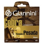 Ficha técnica e caractérísticas do produto Encordoamento para Cavaco GESCP Série Cobra Aço Pesada - Giannini
