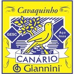 Ficha técnica e caractérísticas do produto Encordoamento para Cavaquinho de Aço Tensão Média - Gesc Série Canário - Giannini