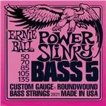 Ficha técnica e caractérísticas do produto Encordoamento para Contra-Baixo 5 Cordas Ernie Ball Power Slinky (.050-.135) 2821
