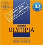 Ficha técnica e caractérísticas do produto Encordoamento para Contra Baixo Olympia HQB45100S 045-100 4 Cordas
