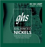 Ficha técnica e caractérísticas do produto Encordoamento para Contrabaixo GHS 5L-NB Light Série Balanced Nickels (contém 5 Cordas) - Ghs Strings