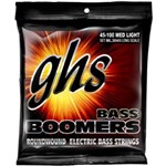 Encordoamento para Contrabaixo Ghs Bass Boomers 45-100 Med Light