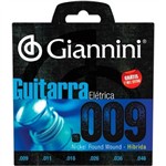 Ficha técnica e caractérísticas do produto Encordoamento para Guitarra 0.09 Geegsth9 Giannini