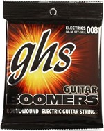 Encordoamento para Guitarra 008 GHS Boomers Ultra Light