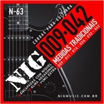Ficha técnica e caractérísticas do produto Encordoamento para Guitarra .009/.042 Tradicional N63 - NIG