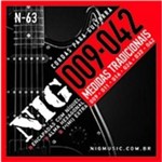 Ficha técnica e caractérísticas do produto Encordoamento para Guitarra .009 NIG N63