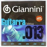 Ficha técnica e caractérísticas do produto Encordoamento para Guitarra .013-.056 Giannini Geegst13