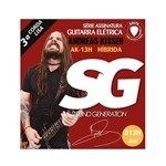 Ficha técnica e caractérísticas do produto Encordoamento para Guitarra 013 a Kisser AK13H Hibrido SG