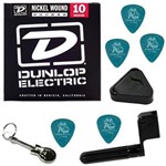 Ficha técnica e caractérísticas do produto Encordoamento para Guitarra 010 046 Dunlop DEN1046 Medium + Acessórios IZ1