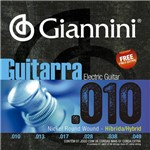 Ficha técnica e caractérísticas do produto Encordoamento para Guitarra 010 Geegsth.10 - Giannini