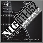 Ficha técnica e caractérísticas do produto Encordoamento para Guitarra .011/.052 Tradicional N61 - NIG