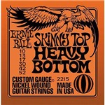 Ficha técnica e caractérísticas do produto Encordoamento para Guitarra 2215 Skinny Top Heavy Bottom 010/.052 - Ernie Ball