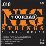 Ficha técnica e caractérísticas do produto Encordoamento para Guitarra 7 Cordas Nig N-71 .010/.056