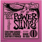 Encordoamento para Guitarra Aço 0.11 2220 Power Slinky Ernie Ball
