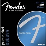 Ficha técnica e caractérísticas do produto Encordoamento para Guitarra Aço 0.11 150M Niquelada Fender.