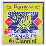 Ficha técnica e caractérísticas do produto Encordoamento para Guitarra Canario Tensao Media .009 - Ges - Giannini