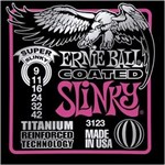 Ficha técnica e caractérísticas do produto Encordoamento para Guitarra Coated Super Slinky 3123, .009/.042 - Ernie Ball