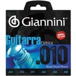 Ficha técnica e caractérísticas do produto Encordoamento para Guitarra Elétrica .010-.046 - Geegst 10 - Giannini