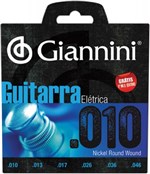 Ficha técnica e caractérísticas do produto Encordoamento para Guitarra Elétrica Geegst 10 - .010-.046 - Giannini