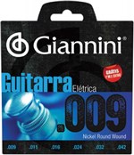 Ficha técnica e caractérísticas do produto Encordoamento para Guitarra Elétrica Geegst 9 - .009-.042 - Giannini