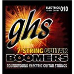 Ficha técnica e caractérísticas do produto Encordoamento para Guitarra Elétrica GHS GB7M Medium Série Guitar Boomers (contém 7 Cordas)