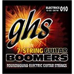 Ficha técnica e caractérísticas do produto Encordoamento para Guitarra Elétrica GHS GB7M Medium Série Guitar Boomers (contém 7 Cordas)