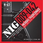 Ficha técnica e caractérísticas do produto Encordoamento Para Guitarra Eletrica Nig 09 042 N63