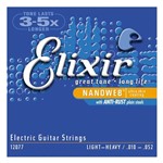 Encordoamento para Guitarra Elixir (.010-.052) Light Heavy