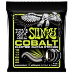 Ficha técnica e caractérísticas do produto Encordoamento para Guitarra Ernie Ball Cobalt Slinky 010 - 46 2721 - Selo Royal Music