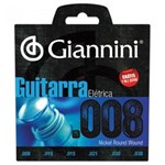 Ficha técnica e caractérísticas do produto Encordoamento para Guitarra Geegst8 Super Leve 0.08 Giannini
