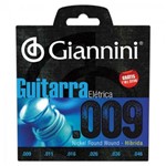 Encordoamento para Guitarra Giannini Geegsth9 Série Híbrida 0.09