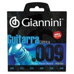 Ficha técnica e caractérísticas do produto Encordoamento para Guitarra GEEGSTH9 Serie Hibrida 0.09 Giannini