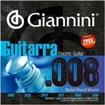 Ficha técnica e caractérísticas do produto Encordoamento para Guitarra Giannini 08 038 GEEGST8